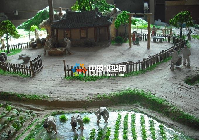 農(nóng)作場(chǎng)景沙盤模型