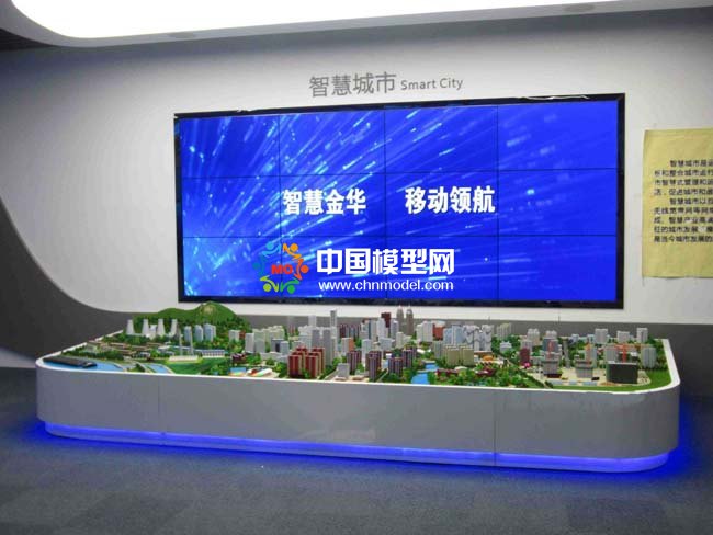 中國移動(dòng)智慧城市沙盤模型