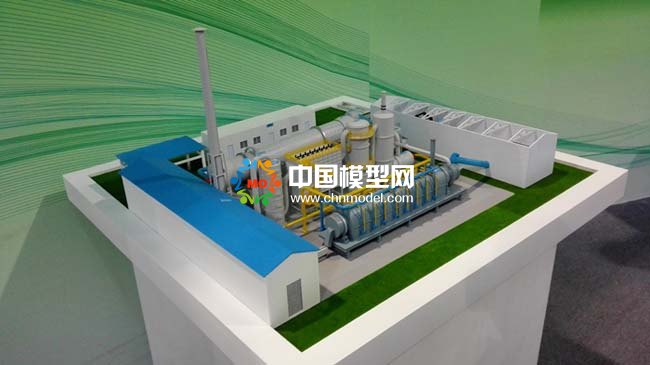 污染土壤修復(fù)沙盤模型，污泥處理模型