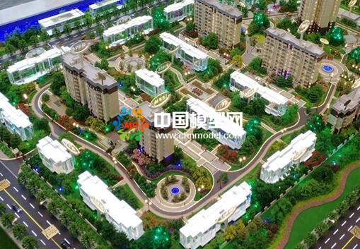 售樓部沙盤對仿真度要求較高，氛圍營造也很重要