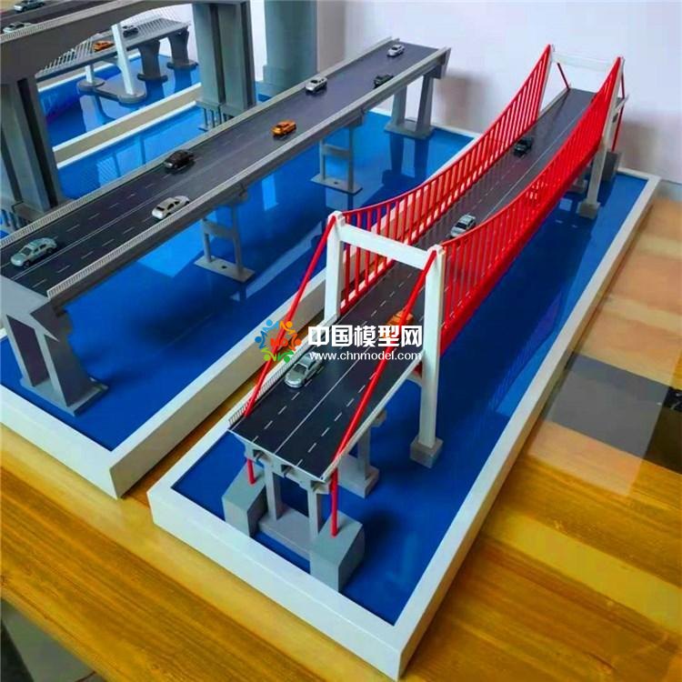 公路橋模型，鋼結(jié)構(gòu)橋模型，斜拉吊橋模型