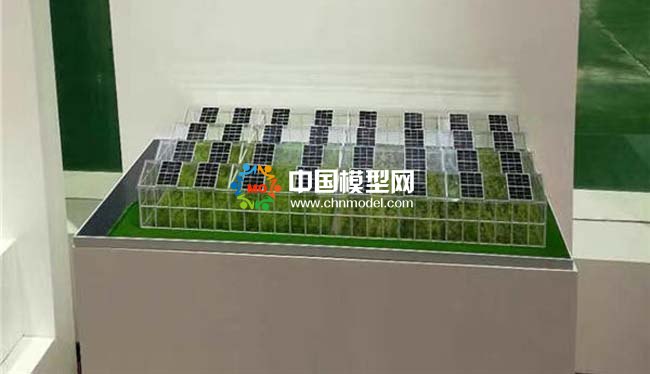 光伏發(fā)電場景應(yīng)用沙盤模型