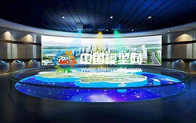 投影沙盤模型占據(jù)電子沙盤重要角色