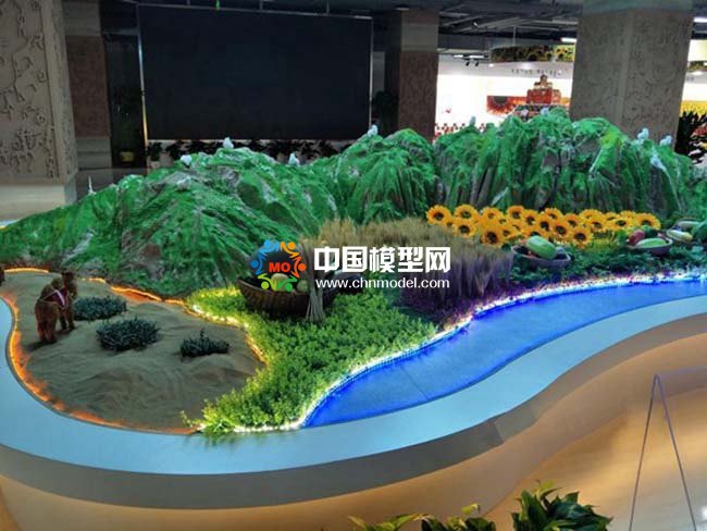 生態(tài)農(nóng)業(yè)沙盤(pán)模型