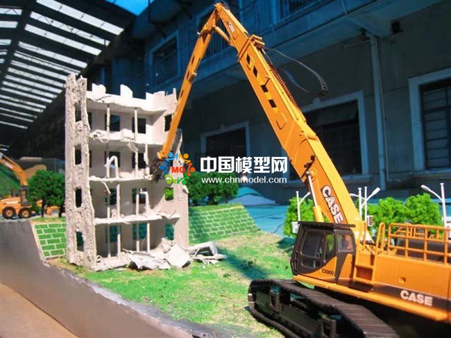 工程機(jī)械施工場(chǎng)景模型