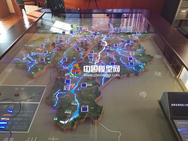 水利局沙盤(pán)模型