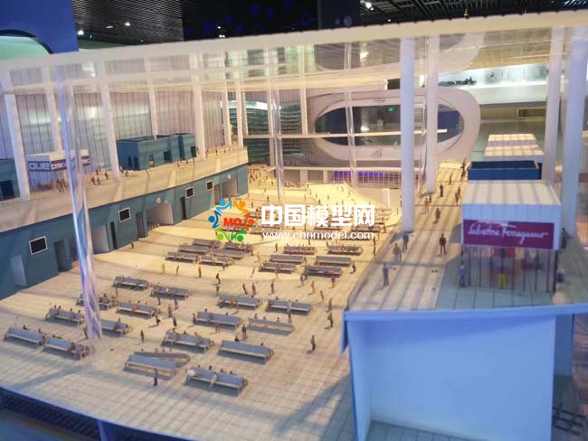 高鐵站結(jié)構(gòu)沙盤模型