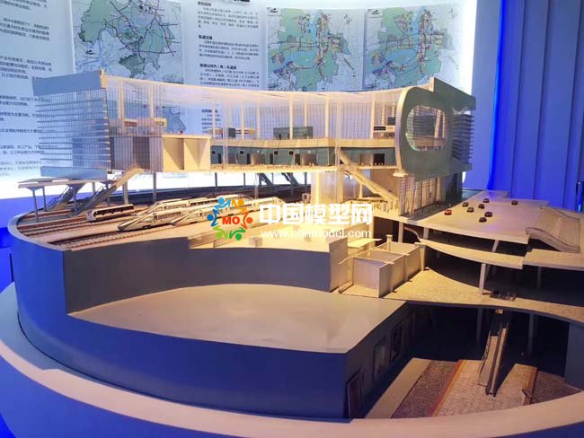 高鐵站結(jié)構(gòu)沙盤模型