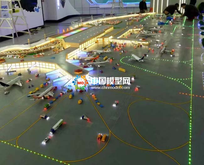 機(jī)場(chǎng)物流沙盤模型