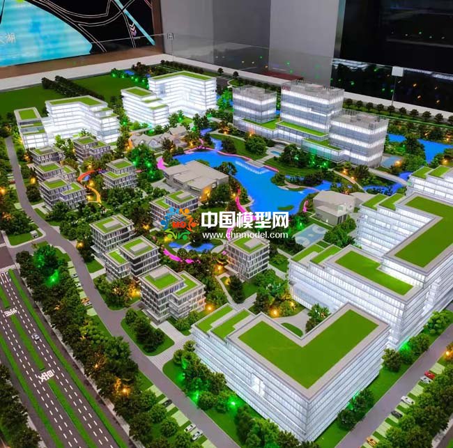 中電海康無(wú)錫物聯(lián)網(wǎng)產(chǎn)業(yè)基地沙盤(pán)模型