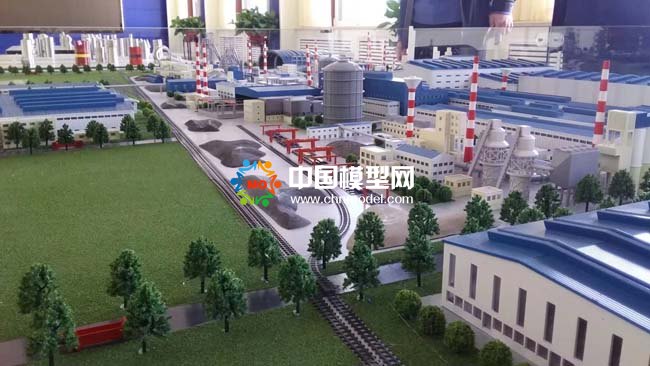巨能特鋼廠區(qū)沙盤(pán)模型，新工藝新技術(shù)新材料新裝備實(shí)驗(yàn)基地