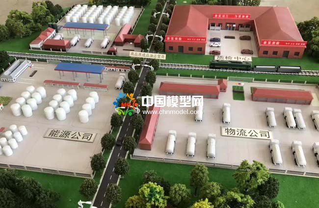 能源成品油物流運(yùn)輸沙盤模型