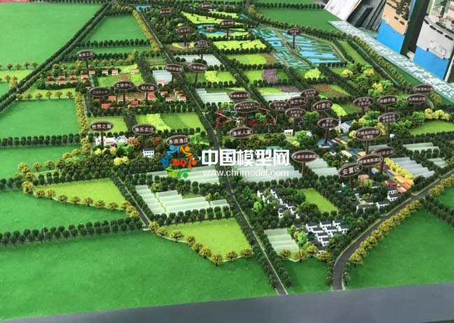 村鎮(zhèn)規(guī)劃沙盤模型