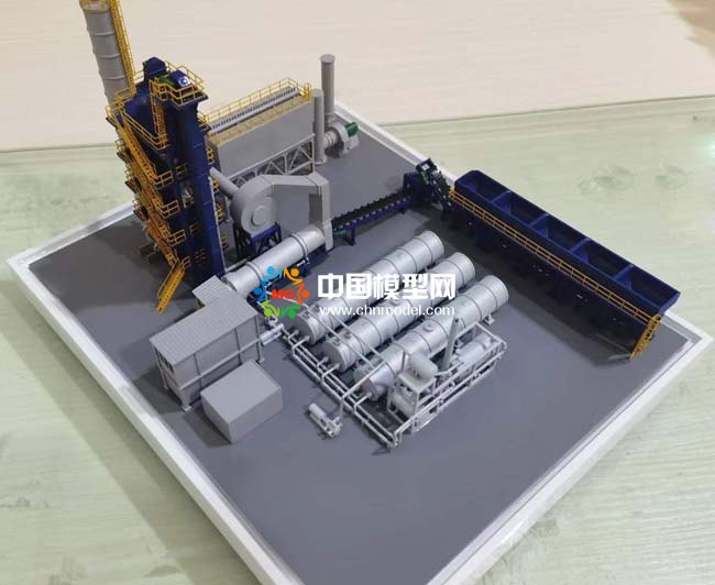 生物質(zhì)催化熱解沙盤(pán)模型