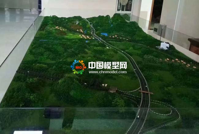 高速公路交通建設(shè)沙盤模型
