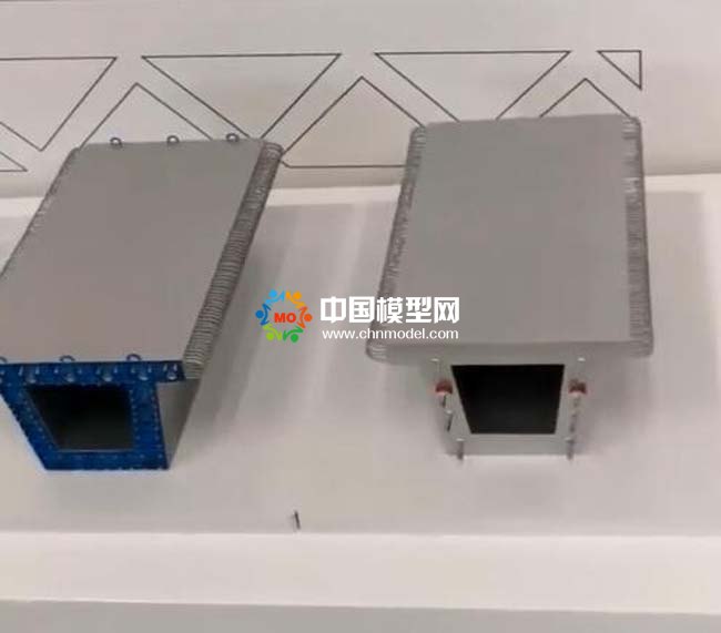 城市高架預制裝配式橋梁工藝沙盤模型