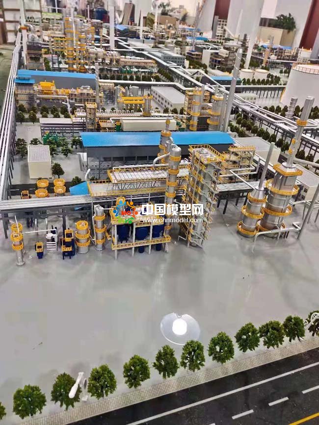 大型化工廠沙盤模型