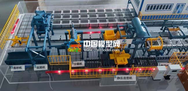 機(jī)械生產(chǎn)線(xiàn)沙盤(pán)模型