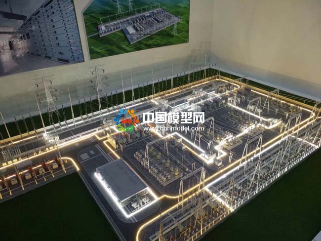 輸變電工程220KV變電站沙盤(pán)模型