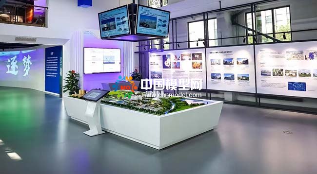 城市水污染治理沙盤模型