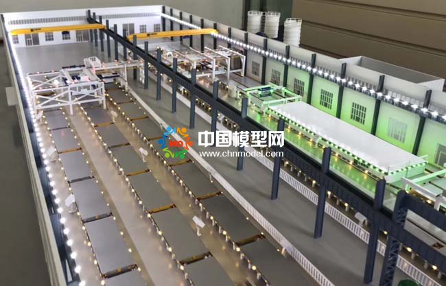 裝配式建筑整體解決方案生產(chǎn)基地沙盤(pán)模型