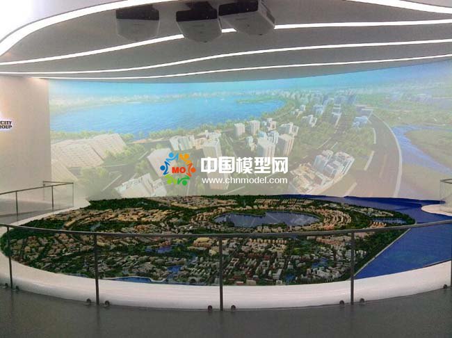 臨港科技園規(guī)劃沙盤模型