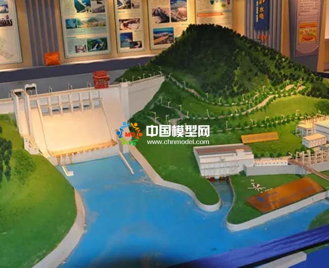 抽水蓄能水電站沙盤模型