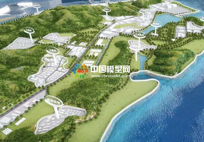 寧海縣強(qiáng)蛟鎮(zhèn)人文旅游規(guī)劃沙盤模型