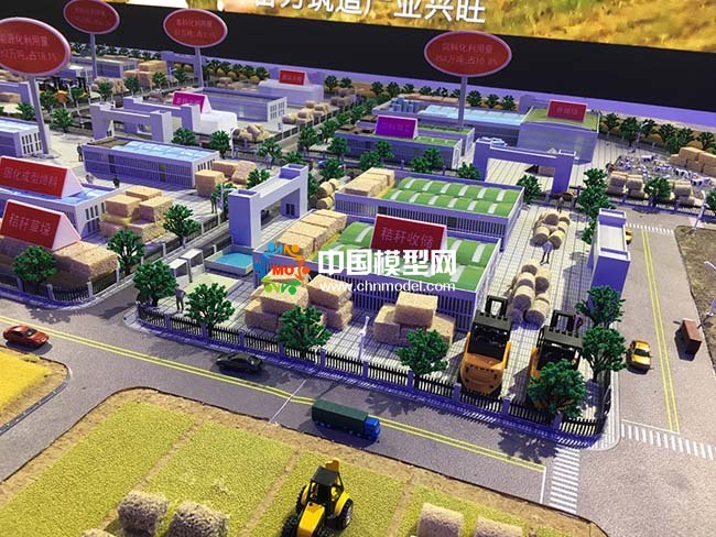 秸稈收儲(chǔ)綜合利用沙盤模型