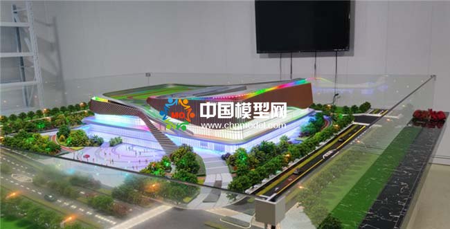 工人文化宮沙盤模型