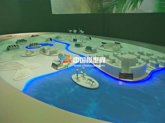 智慧能源解決方案沙盤模型
