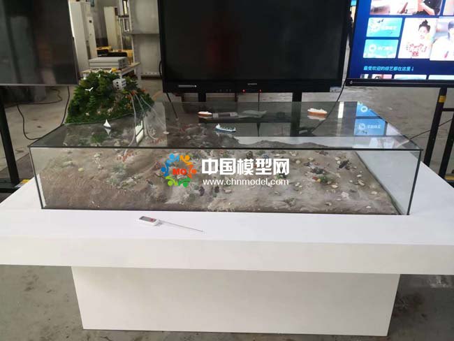 山洪泥石流防災預警沙盤模型