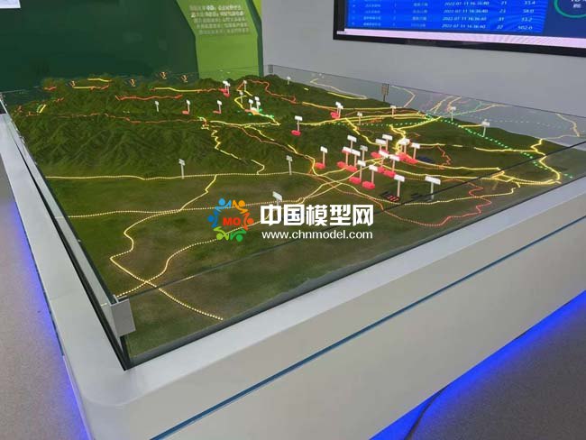 產業(yè)鏈數(shù)字化沙盤模型