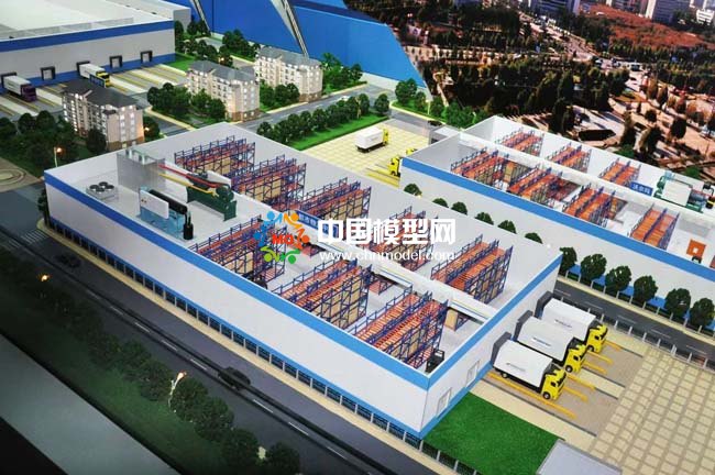 果蔬產(chǎn)業(yè)冷鏈物流沙盤模型