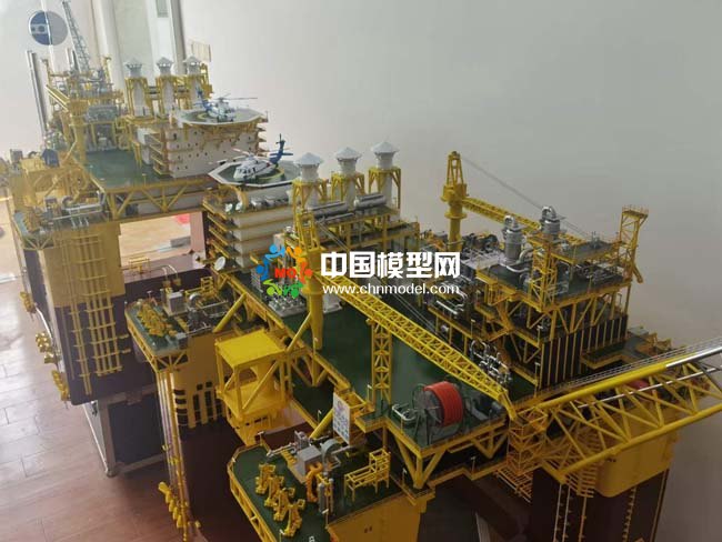 海上作業(yè)平臺(tái)模型