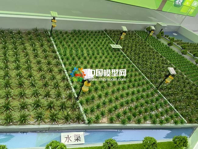 智慧灌溉綠色防控模型