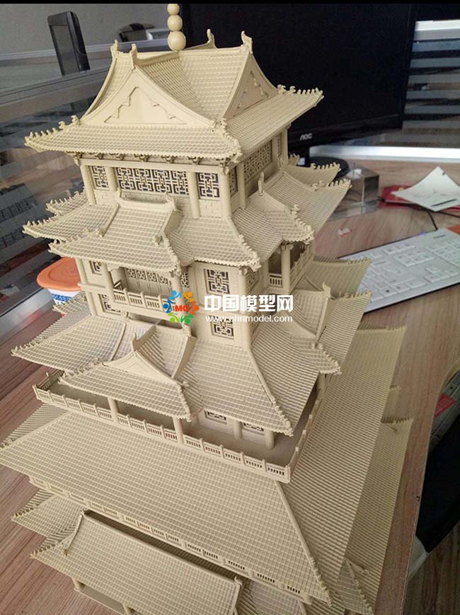 古代樓閣模型