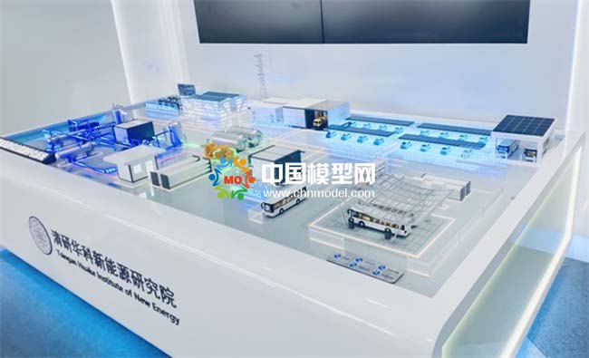 光儲充氫換綜合能源補(bǔ)給系統(tǒng)沙盤模型