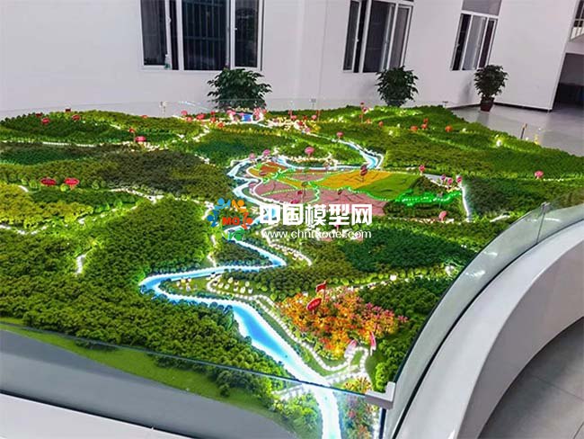 旅游景區(qū)地形規(guī)劃沙盤模型