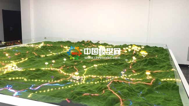 地質公園沙盤模型