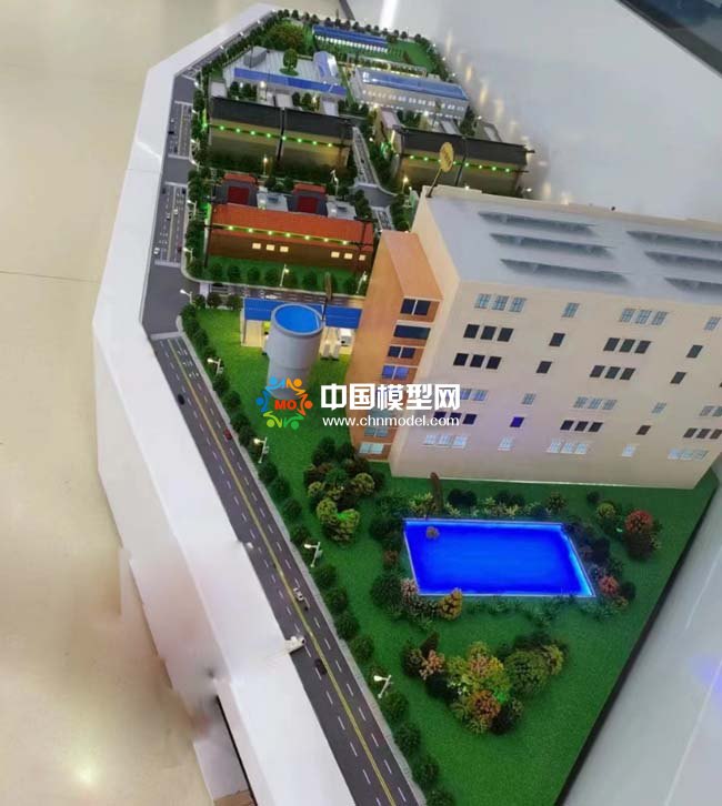 城鄉(xiāng)綠色生態(tài)新能源產(chǎn)業(yè)鏈沙盤模型