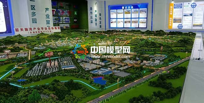 產(chǎn)業(yè)平臺(tái)沙盤模型