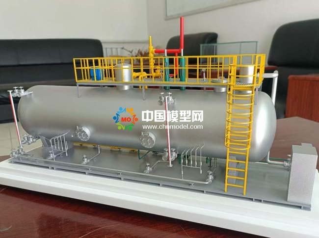 臥式儲(chǔ)罐模型