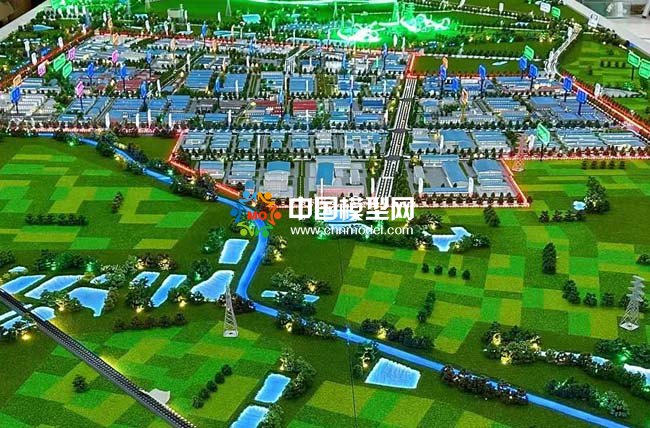 工業(yè)園應急指揮中心沙盤模型