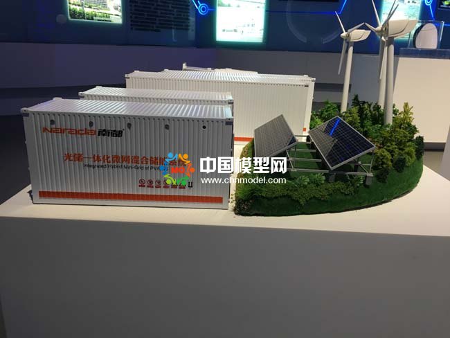 光儲一體化微網(wǎng)混合儲能沙盤模型