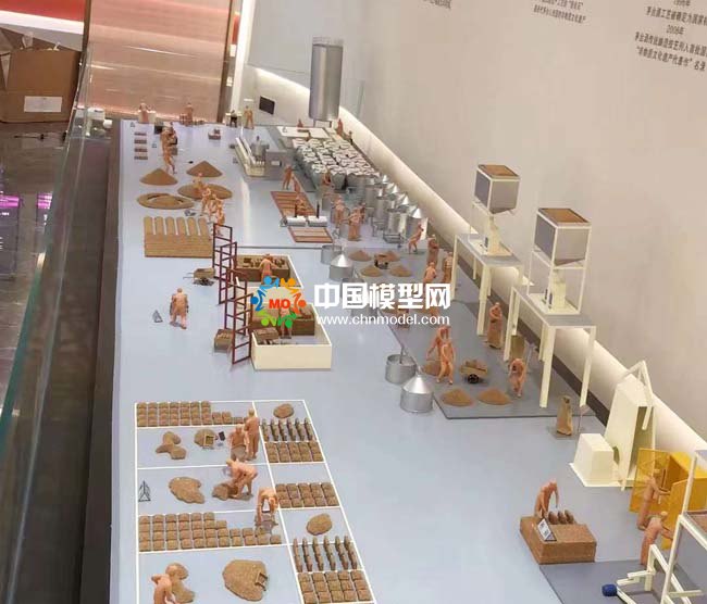 茅臺釀酒工藝流程沙盤模型
