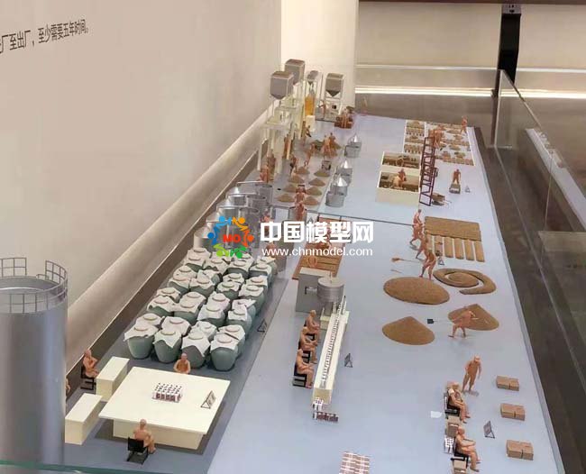 茅臺釀酒工藝流程沙盤模型