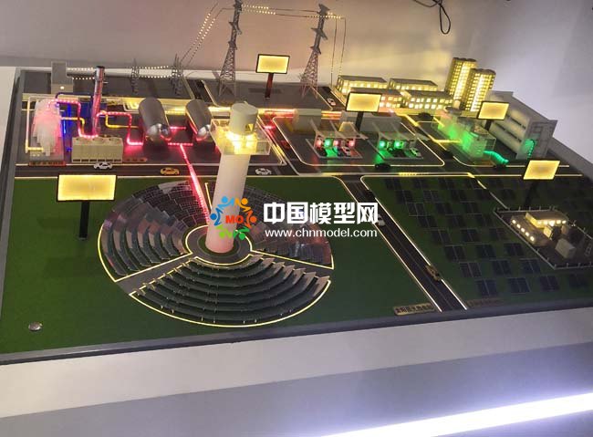 光伏風(fēng)電水電氫能多能并儲(chǔ)沙盤模型