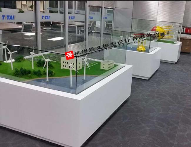 海上風(fēng)力發(fā)電機(jī)沙盤模型