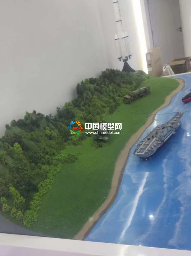 軍事防御系統(tǒng)沙盤模型